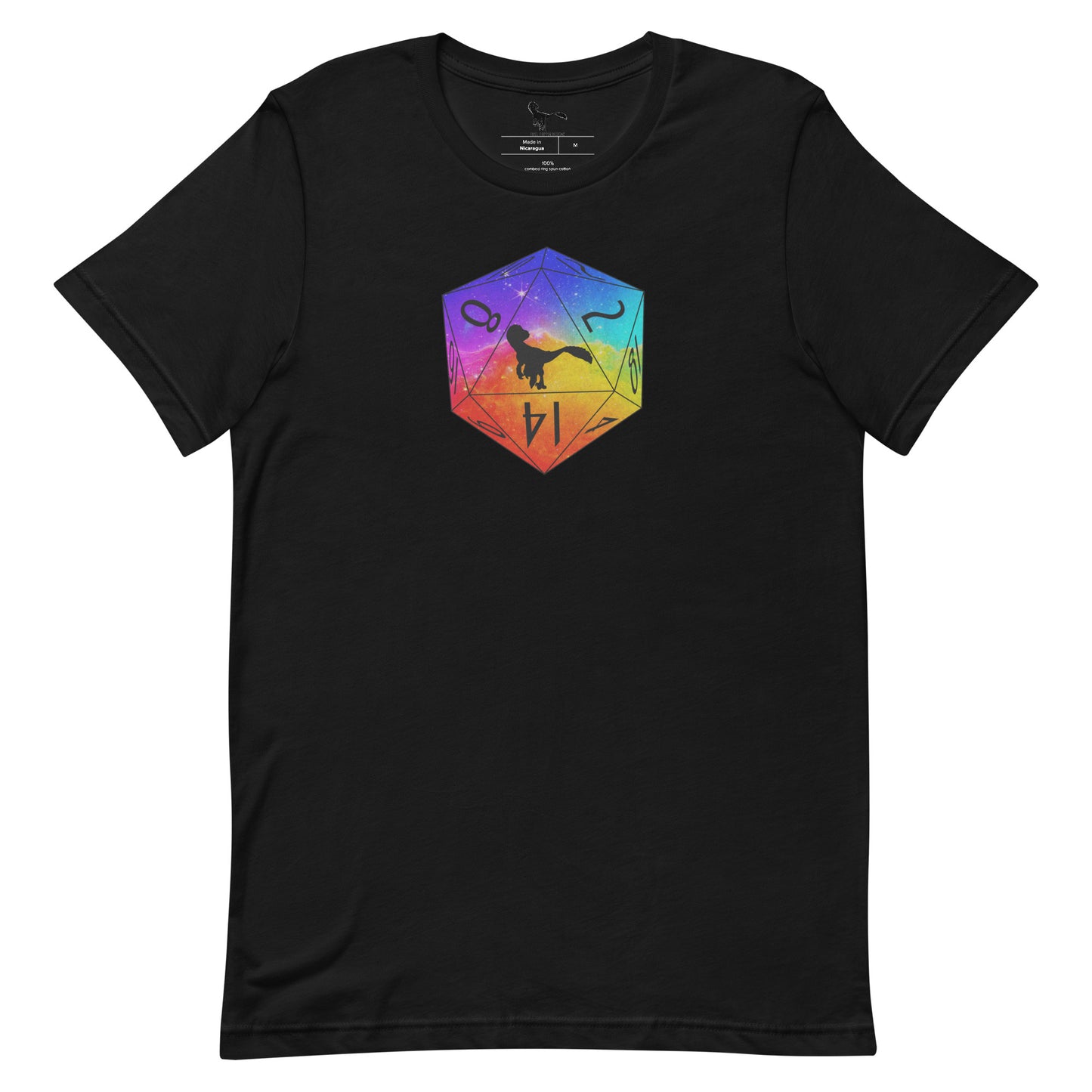 Pixel Raptor Dice Unisex T-Shirt