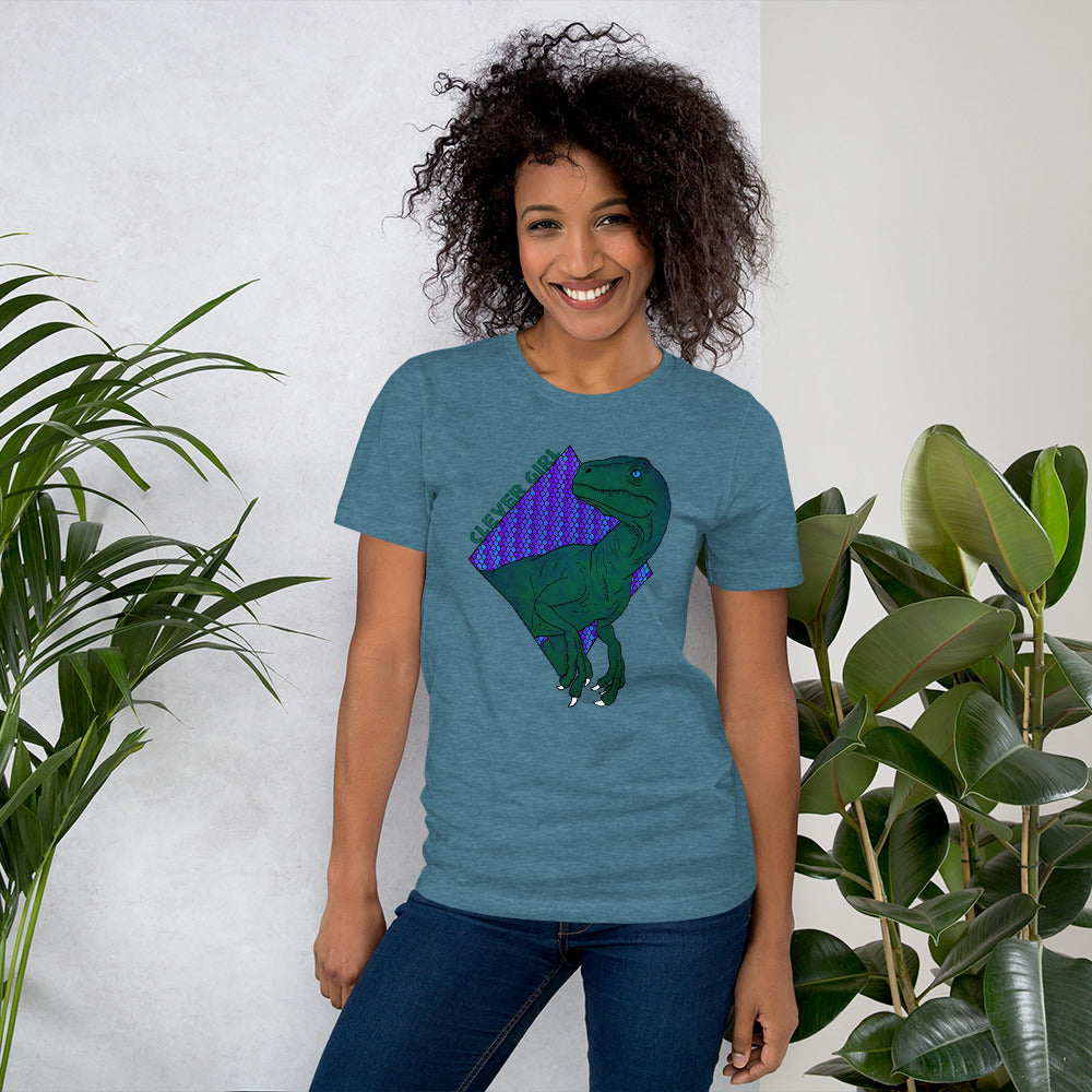 Green Clever Girl Unisex T-Shirt