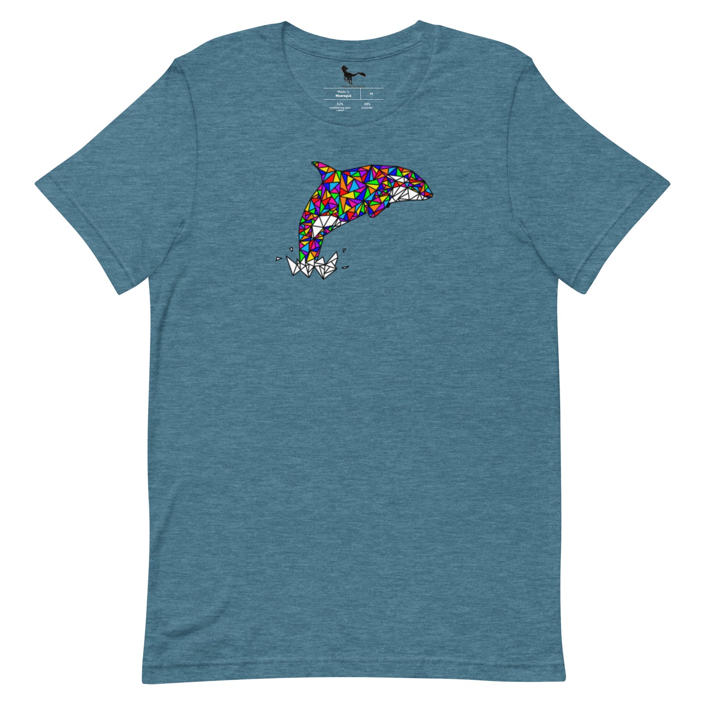 Rainbow Orca Unisex T-Shirt