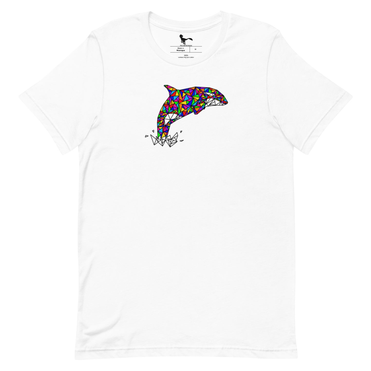 Rainbow Orca Unisex T-Shirt
